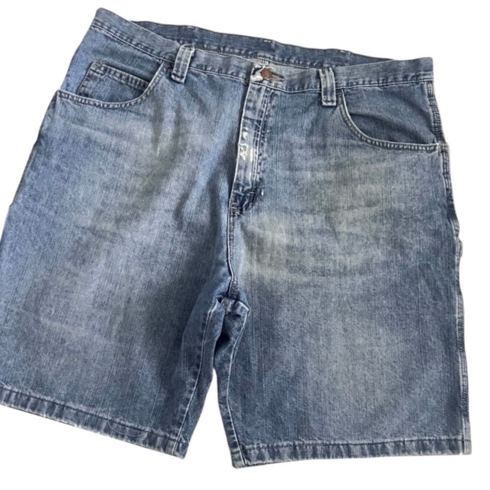 Vintage Wrangler Carpenter Shorts Denim‎ Jorts Utility Workwear 40